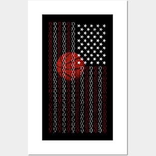 Basketball July Fourth - Basketball independence Day US Flag Gifts For July 4th & All Time Posters and Art